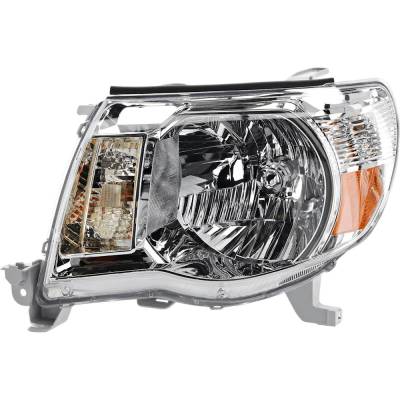 Rareelectrical - New Headlight Compatible With 2005-2011 Toyota Tacoma 2.7L 4.0L I4 Left Driver Side Halogen T100126q - Image 1