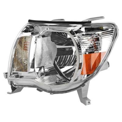 Rareelectrical - New Headlight Compatible With 2005-2011 Toyota Tacoma 2.7L 4.0L I4 Left Driver Side Halogen T100126q - Image 2