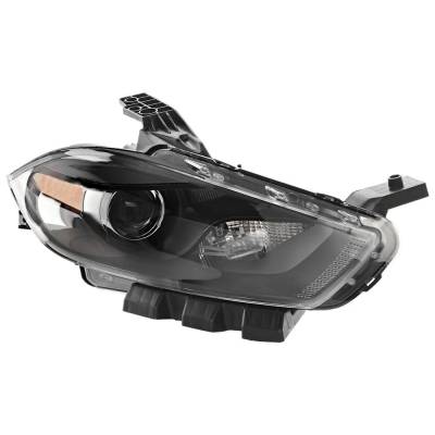Headlight Compatible With 2013-2016 Dodge Dart 2.0L 1.4L I4 Tigershark Multiair2 Right Passenger