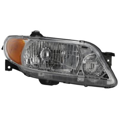 Headlight Compatible With 2001-2003 Mazda Protege 1.6L 2.0L I4 Zm-De Fs-De Fs-Det Right Passenger