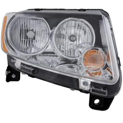 Rareelectrical - Headlight Compatible With 2011-2013 Jeep Compass 2.0L 2.4L I4 Ecn Ed3 Right Passenger Side Halogen - Image 3