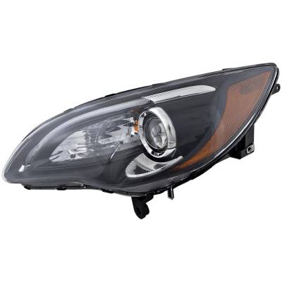 Rareelectrical - New Headlight Compatible With 2011-2014 Chrysler 200 2.4L 3.6L I4 Ed3 Left Driver Side Halogen - Image 2
