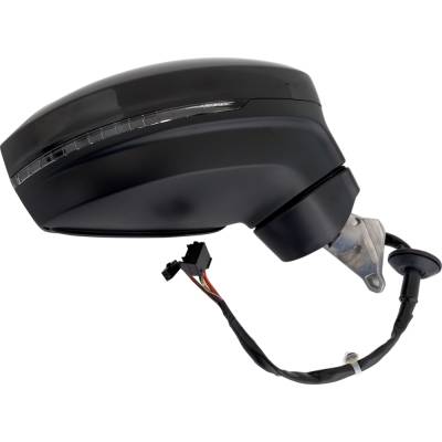 Rareelectrical - Passenger Side Heated Door Mirror Compatible With 2018-2021 Volkswagen Tiguan Power Glass Manual - Image 4