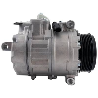 New 6-Groove Pulley A/C Compressor Compatible With Mercedes Benz Slk55 Amg Base 8 Cyl 5.5L S550 Base