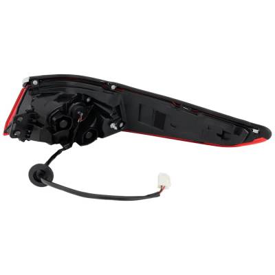 Rareelectrical - New Left Outer Tail Light Compatible With Lexus Es250 Luxury 4 Cyl 2.5L Es350 Signature 6 Cyl 3.5L - Image 3