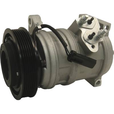 New 6-Groove Pulley A/C Compressor Compatible With Chrysler Dodge Caravan C/V 6 Cyl 3.3L Town &