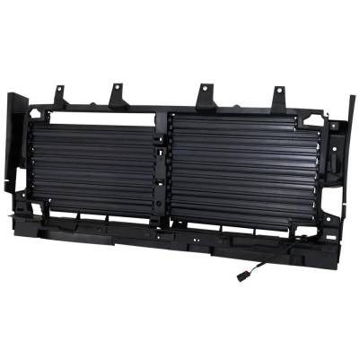 New Upper Active Grille Shutter Compatible With Chevrolet Silverado 1500 Ltd Custom Trail Boss 4 Cyl