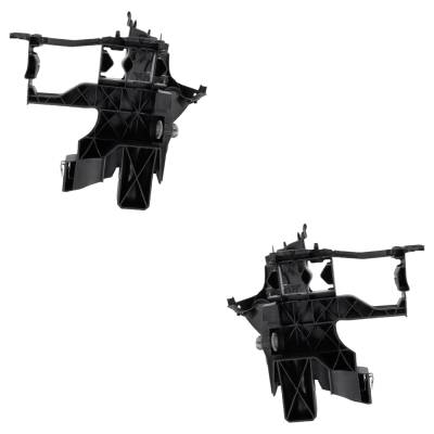 Rareelectrical - New Pair Of Outer Headlight Bracket Compatible With Audi A4 Quattro Premium 4 Cyl 2.0L A5 Quattro - Image 5