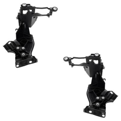 Rareelectrical - New Pair Of Outer Headlight Bracket Compatible With Audi A4 Quattro Premium 4 Cyl 2.0L A5 Quattro - Image 6