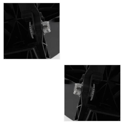 Rareelectrical - New Pair Of Outer Headlight Bracket Compatible With Audi A4 Quattro Premium 4 Cyl 2.0L A5 Quattro - Image 8