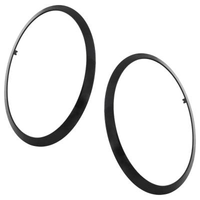 Rareelectrical - New Pair Of Headlight Bezel Compatible With Mini Cooper Se Cooper S 2014-2023 By Mc2506104 Mc2507104 - Image 4