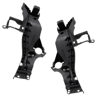 Rareelectrical - New Pair Of Outer Headlight Bracket Compatible With Audi A4 Base 4 Cyl 2.0L A5 Quattro Premium 4 Cyl - Image 3