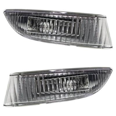 New Front Left And Front Right Fog Light Compatible With Toyota Avalon Xls 6 Cyl 3.0L Avalon Xl 6