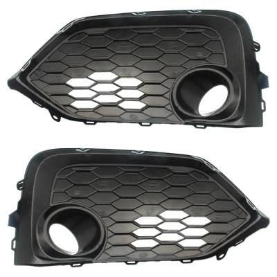 Rareelectrical - New Front Left And Front Right Fog Light Trim Compatible With Honda Civic Lx Civic Ex 2017-2019 By - Image 5