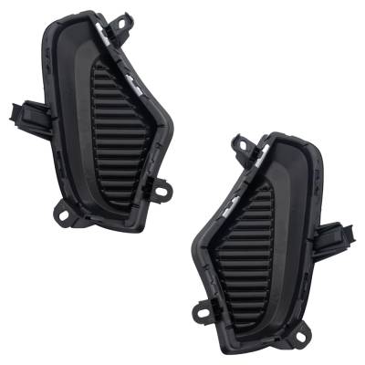 Rareelectrical - New Front Left And Front Right Fog Light Cover Compatible With Toyota Rav4 Hybrid Se 4 Cyl 2.5L Rav4 - Image 4
