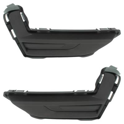 Rareelectrical - New Front Left And Front Right Fog Light Cover Compatible With Nissan Rogue Sl Hybrid 4 Cyl 2.0L - Image 4