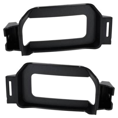 Rareelectrical - New Pair Of Fog Light Cover Compatible With Nissan Pathfinder S 6 Cyl 3.5L Pathfinder Platinum 6 Cyl - Image 1