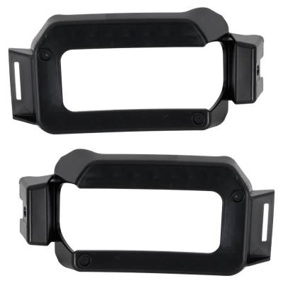 Rareelectrical - New Pair Of Fog Light Cover Compatible With Nissan Pathfinder S 6 Cyl 3.5L Pathfinder Platinum 6 Cyl - Image 4