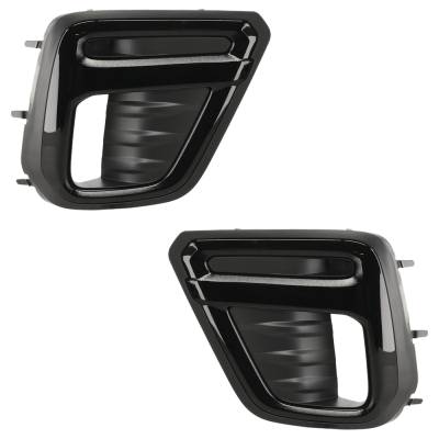 New Front Left And Front Right Fog Light Cover Compatible With Subaru Forester Sport 4 Cyl 2.5L