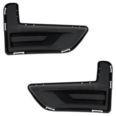Rareelectrical - New Front Left And Front Right Fog Light Cover Compatible With Nissan Rogue S 4 Cyl 2.5L Rogue Sl 4 - Image 2