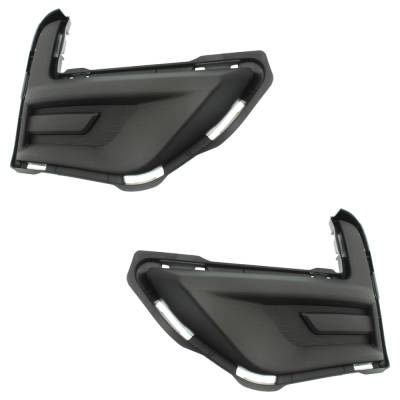 Rareelectrical - New Front Left And Front Right Fog Light Cover Compatible With Nissan Rogue Sl 4 Cyl 2.5L Rogue S 4 - Image 2