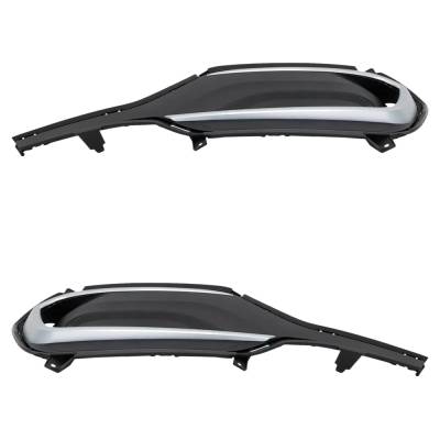 Rareelectrical - New Front Left And Front Right Fog Light Cover Compatible With Hyundai Santa Fe Sport Se 4 Cyl 2.4L - Image 5