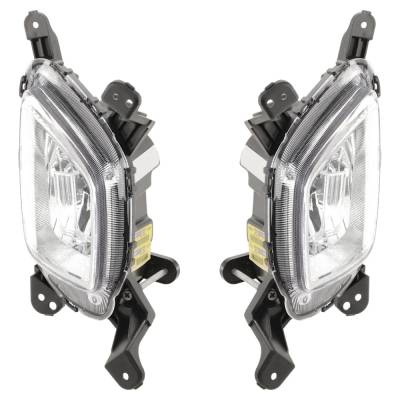 Rareelectrical - New Front Left And Front Right Fog Light Compatible With Kia Sorento Sxl Sorento Sx 2016-2018 By - Image 3