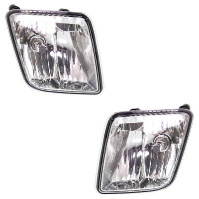 New Front Left And Front Right Fog Light Compatible With Mercury Mariner Premier 4 Cyl 2.5L Mariner