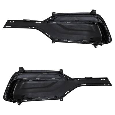 Rareelectrical - New Front Left And Front Right Fog Light Cover Compatible With Hyundai Santa Fe Sport Base 4 Cyl - Image 4