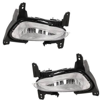 Rareelectrical - New Front Left And Front Right Fog Light Compatible With Buick Encore Base 4 Cyl 1.4L Encore Essence - Image 2