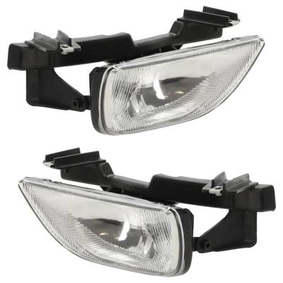 New Front Left And Front Right Fog Light Compatible With Nissan Altima Xe 4 Cyl 2.4L Altima Se 4 Cyl