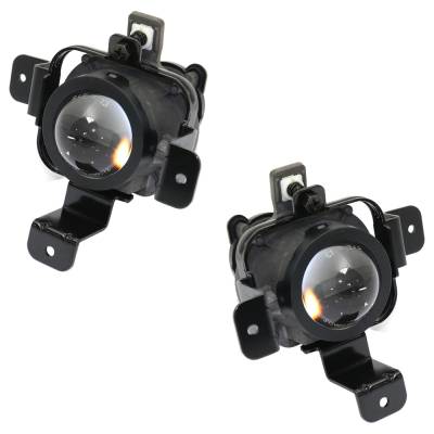 Rareelectrical - New Front Left And Front Right Fog Light Compatible With Chevrolet Spark Lt Spark Ls 2013-2015 By - Image 2
