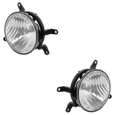 Rareelectrical - New Front Left And Front Right Fog Light Compatible With Ford Mustang Gt 8 Cyl 4.6L 2005-2009 By - Image 2
