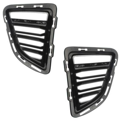 Rareelectrical - New Front Left And Front Right Fog Light Cover Compatible With Chevrolet Camaro Ss 2017-2018 - Image 5