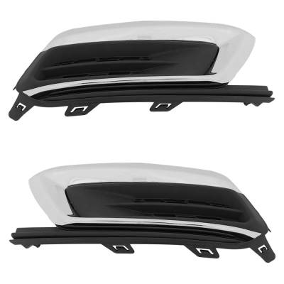 Rareelectrical - New Front Left And Front Right Fog Light Cover Compatible With Chevrolet Cruze Ls 4 Cyl 1.8L Cruze - Image 2