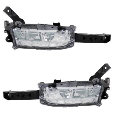 New Front Left And Front Right Fog Light Compatible With Lexus Nx300 F Sport 4 Cyl 2.0L Nx300h F