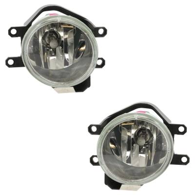 New Front Left And Front Right Fog Light Compatible With Lexus Toyota Gs450h Base 6 Cyl 3.5L 4Runner