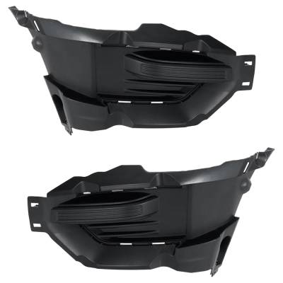 Rareelectrical - New Pair Of Fog Light Cover Compatible With Ford Explorer Base 6 Cyl 3.3L Explorer Base 4 Cyl 2.3L - Image 2