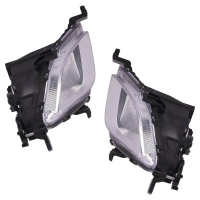 Rareelectrical - New Front Left And Front Right Fog Light Compatible With Kia Forte Ex Forte Lx 2017-2018 By - Image 5