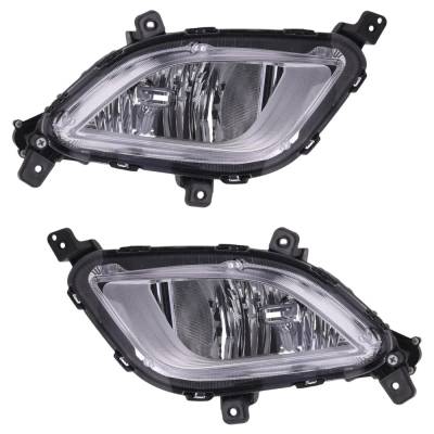 Rareelectrical - New Front Left And Front Right Fog Light Compatible With Kia Forte S Forte Lx 2017-2018 By - Image 3