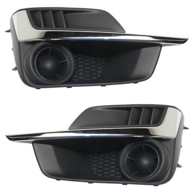 New Front Left And Front Right Fog Light Cover Compatible With Subaru Impreza Touring 4 Cyl 2.0L