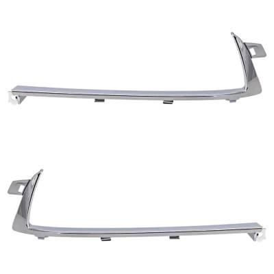 New Pair Of Grille Trim Compatible With Chevrolet Camaro Ss Camaro Lt 2014-2015 By Gm1213106