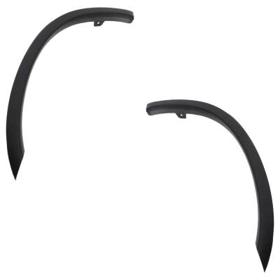 New Rear Left Front Section And Rear Right Front Section Fender Trim Compatible With Mitsubishi