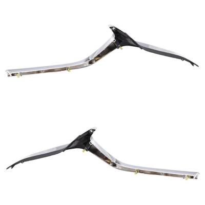Rareelectrical - New Front Left And Front Right Grille Trim Compatible With Mazda 3 Base 4 Cyl 2.5L 3 Gs 4 Cyl 2.5L - Image 5