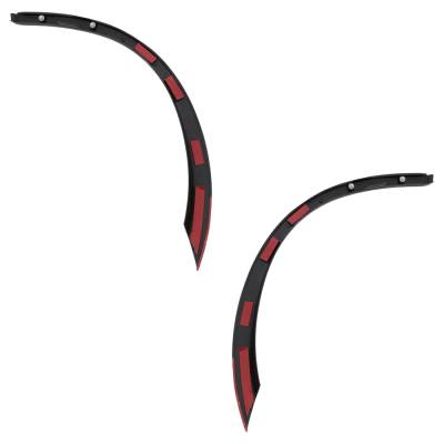 Rareelectrical - New Rear Left Front Section And Rear Right Front Section Fender Trim Compatible With Mitsubishi - Image 4