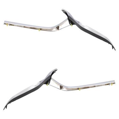 Rareelectrical - New Front Left And Front Right Grille Trim Compatible With Mazda 3 Select 4 Cyl 2.5L 3 Preferred 4 - Image 6