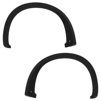 Rareelectrical - New Rear Left And Rear Right Fender Trim Compatible With Mitsubishi Outlander Black Edition 4 Cyl - Image 2