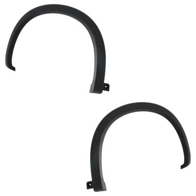 Rareelectrical - New Rear Left And Rear Right Fender Trim Compatible With Mitsubishi Outlander Black Edition 4 Cyl - Image 3