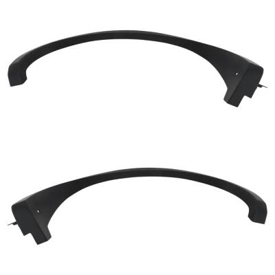 Rareelectrical - New Rear Left And Rear Right Fender Trim Compatible With Mitsubishi Outlander Black Edition 4 Cyl - Image 6