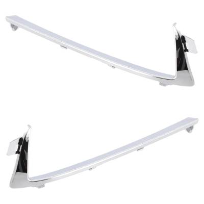 Rareelectrical - New Pair Of Grille Trim Compatible With Chevrolet Camaro Ss Camaro Ls 2014-2015 Gm1212106 Gm1213106 - Image 2